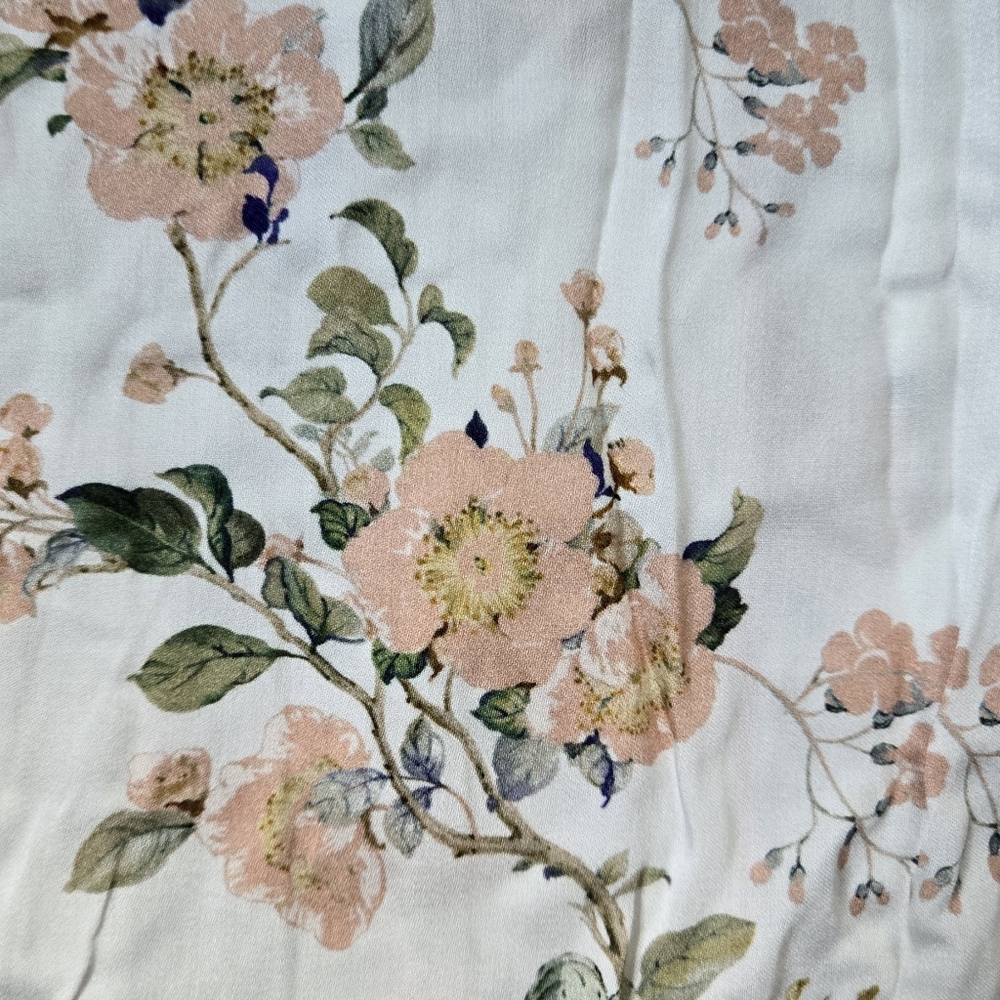 Birdy Grey Jonny Floral Pajama Set White Floral Meadow LIKE NEW Size Xl - Picture 4 of 12